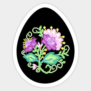 Traditional Easter egg 06 Sticker